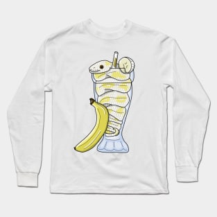 Banana smoothie python Long Sleeve T-Shirt